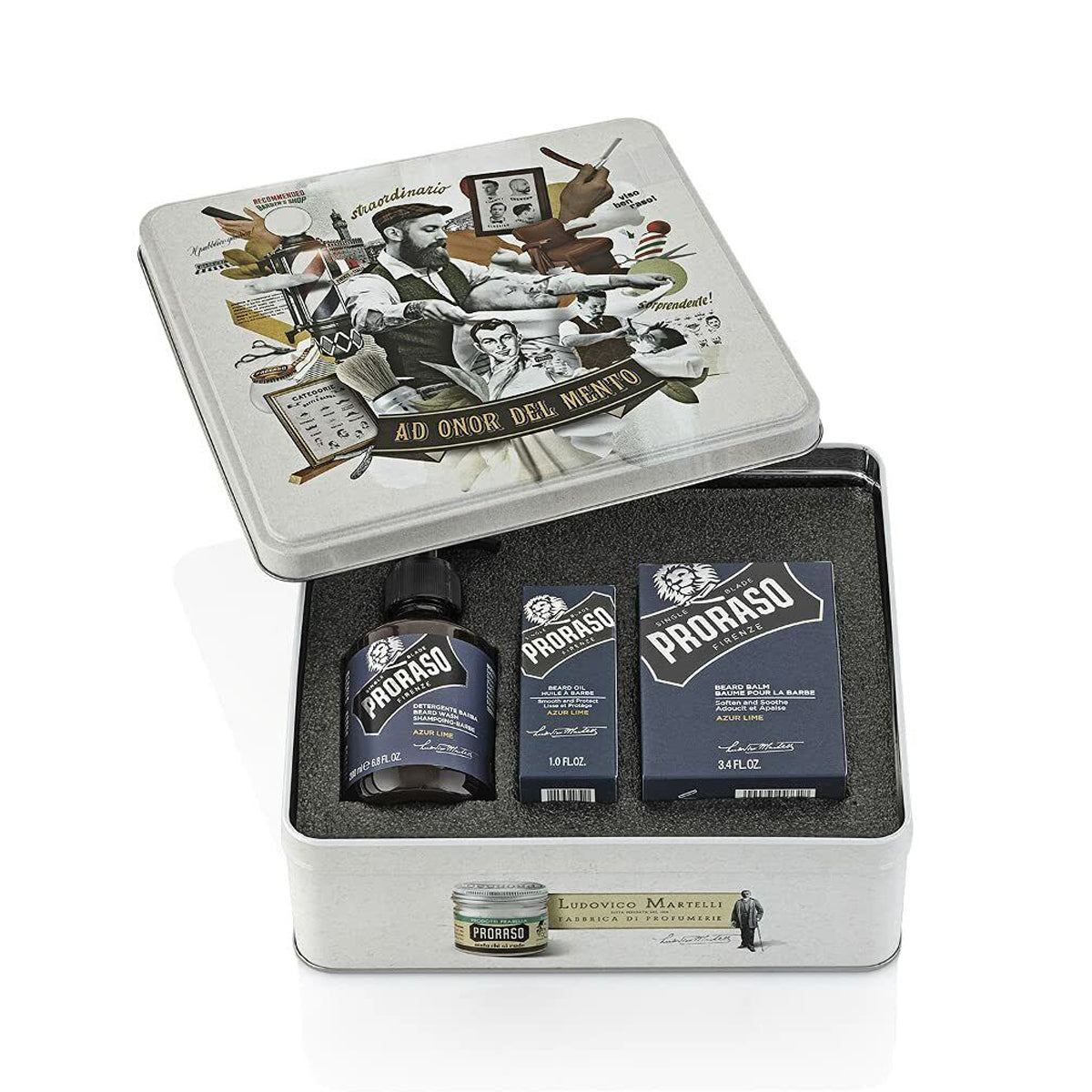 Kit para Barba Azur Lime - ttaiomayoreo