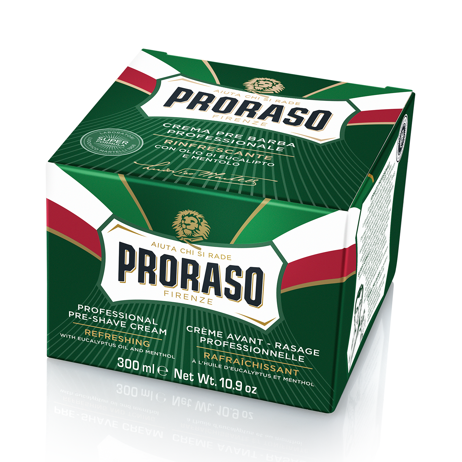 Crema Pre Afeitado Eucalipto y Mentol Profesional - ttaiomayoreo