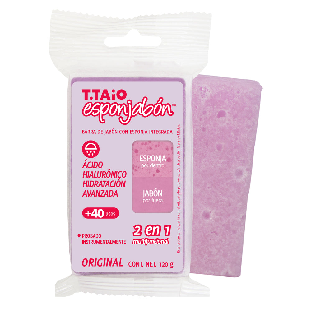 Esponjabón Acido Hialuronico - ttaiomayoreo