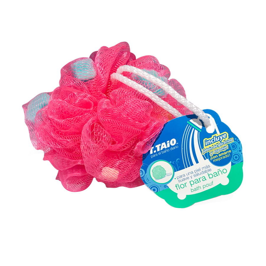 Borla con jabón y esponja T.TAIO - ttaiomayoreo