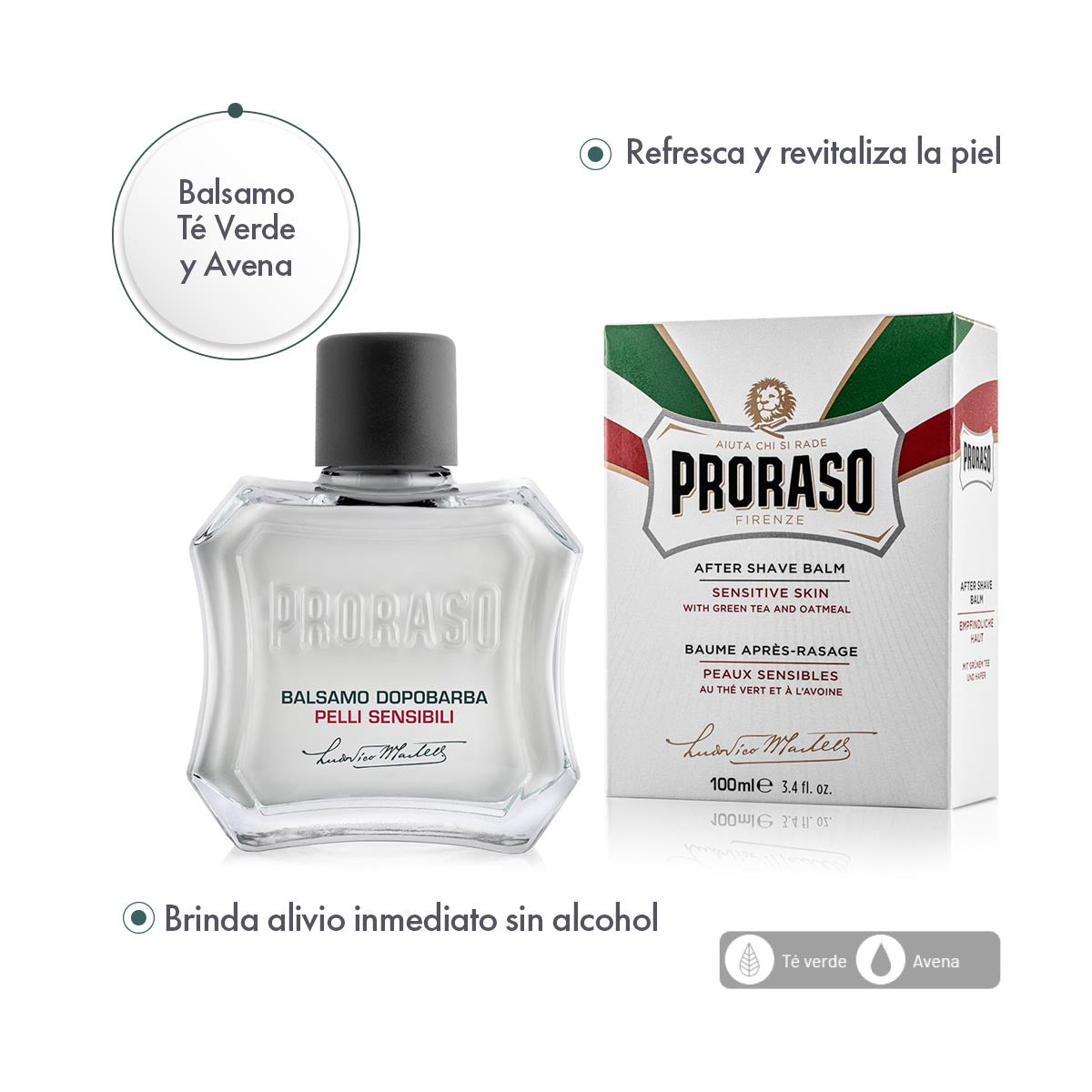 Balsamo Te Verde y Avena 6 Piezas - ttaiomayoreo