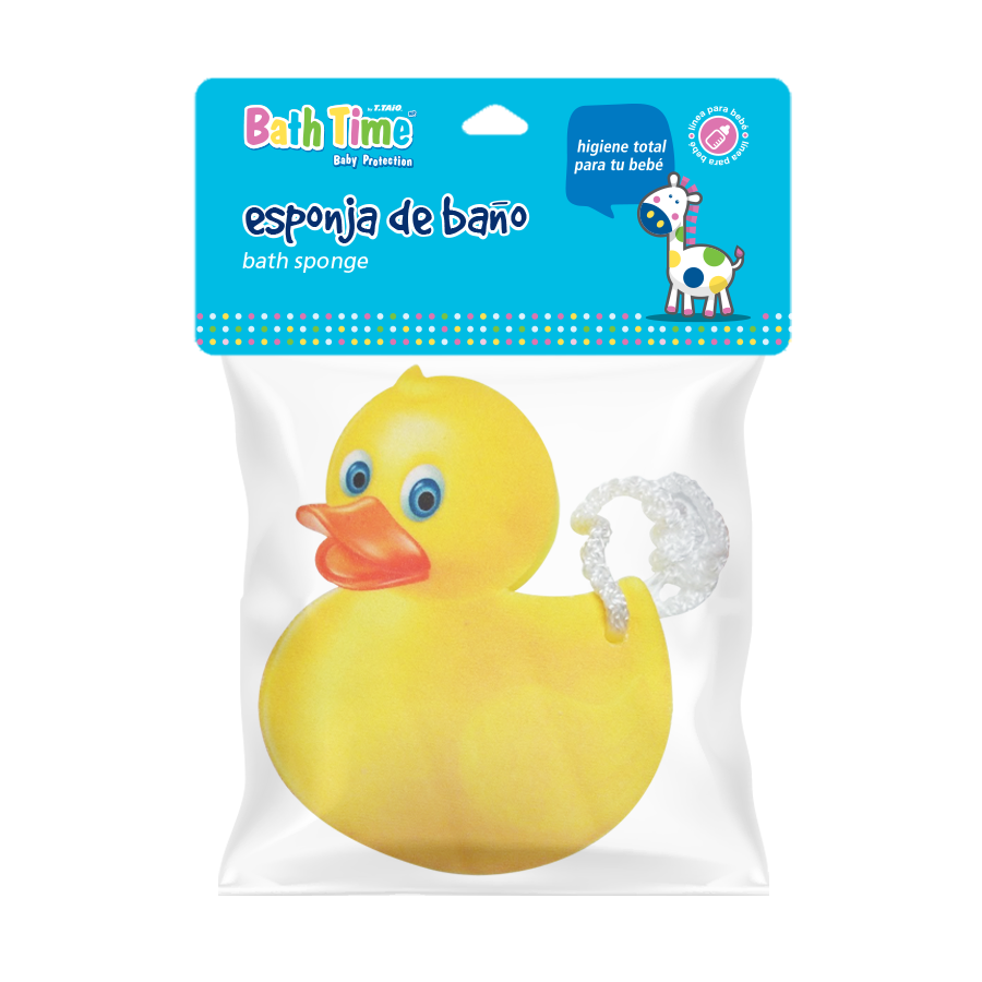 Esponja Animalitos BATH TIME - ttaiomayoreo