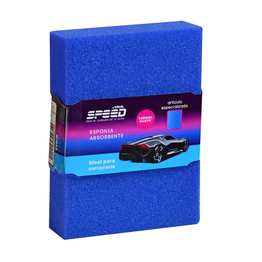 Esponja multiusos para autos SPEED - ttaiomayoreo