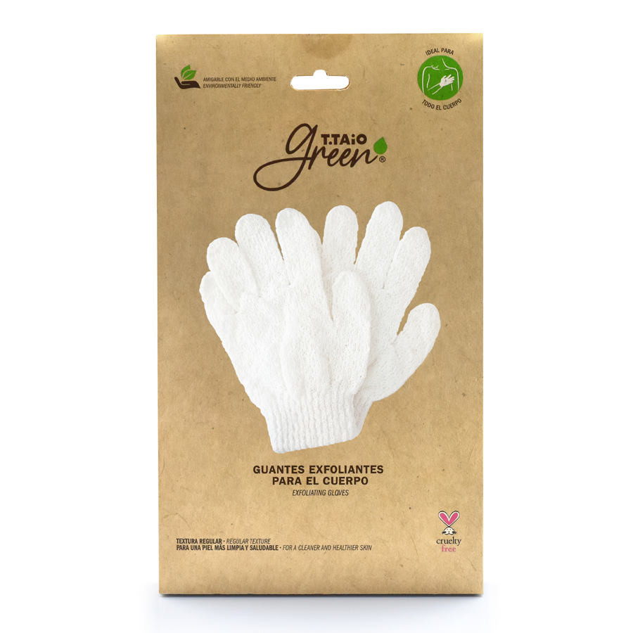 T.Taio Green Guantes Exfoliantes - ttaiomayoreo