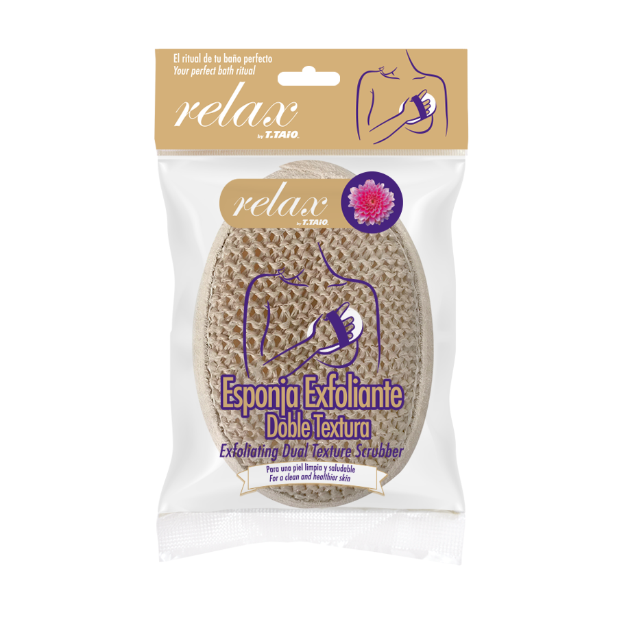 Esponja Exfoliante RELAX - ttaiomayoreo