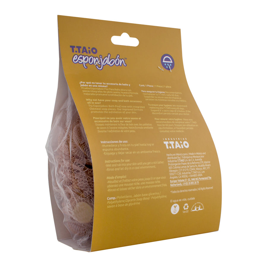 Borla de Avena, Exfoliante - ttaiomayoreo