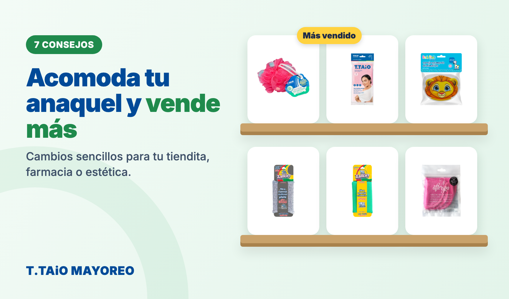 7 consejos para acomodar tu anaquel de higiene y vender más