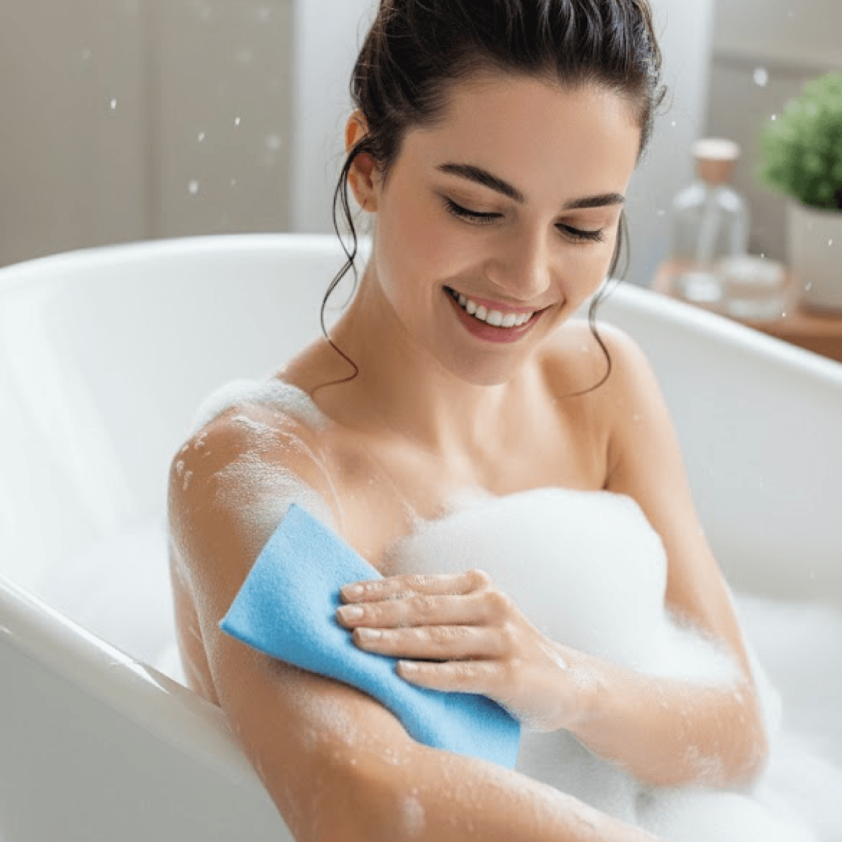 Tela Stretch Exfoliante para Baño y Masaje - ttaiomayoreo