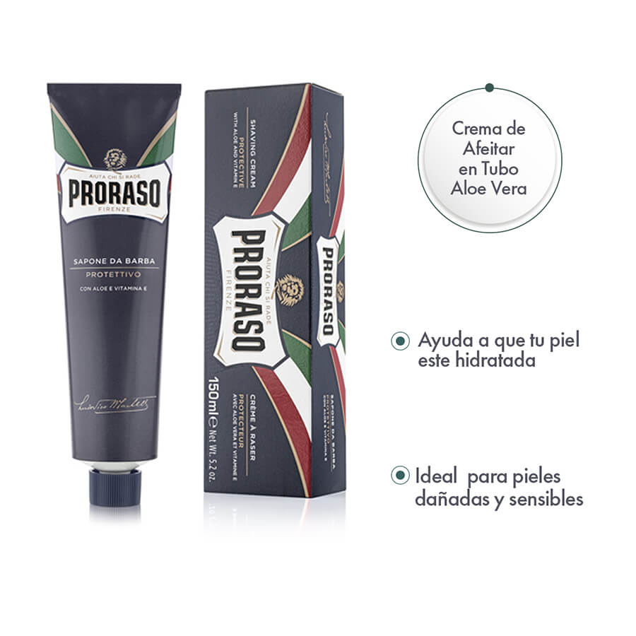 Jabón de Afeitar Aloe Vera - ttaiomayoreo