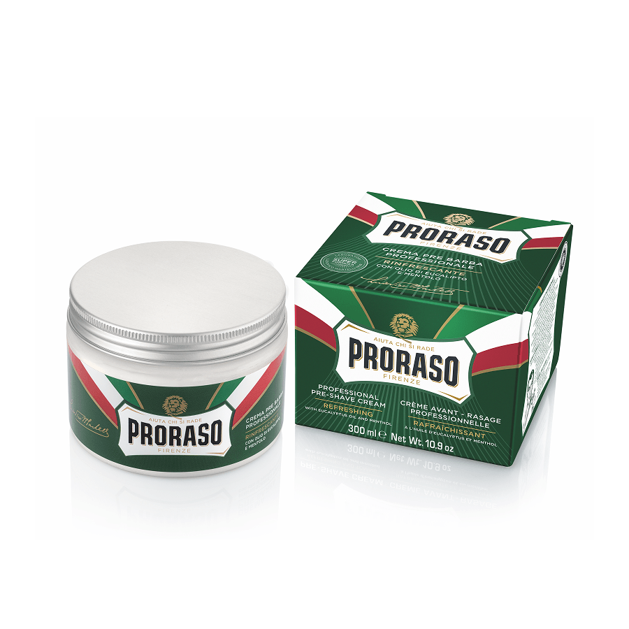 Crema Pre Afeitado Eucalipto y Mentol Profesional - ttaiomayoreo
