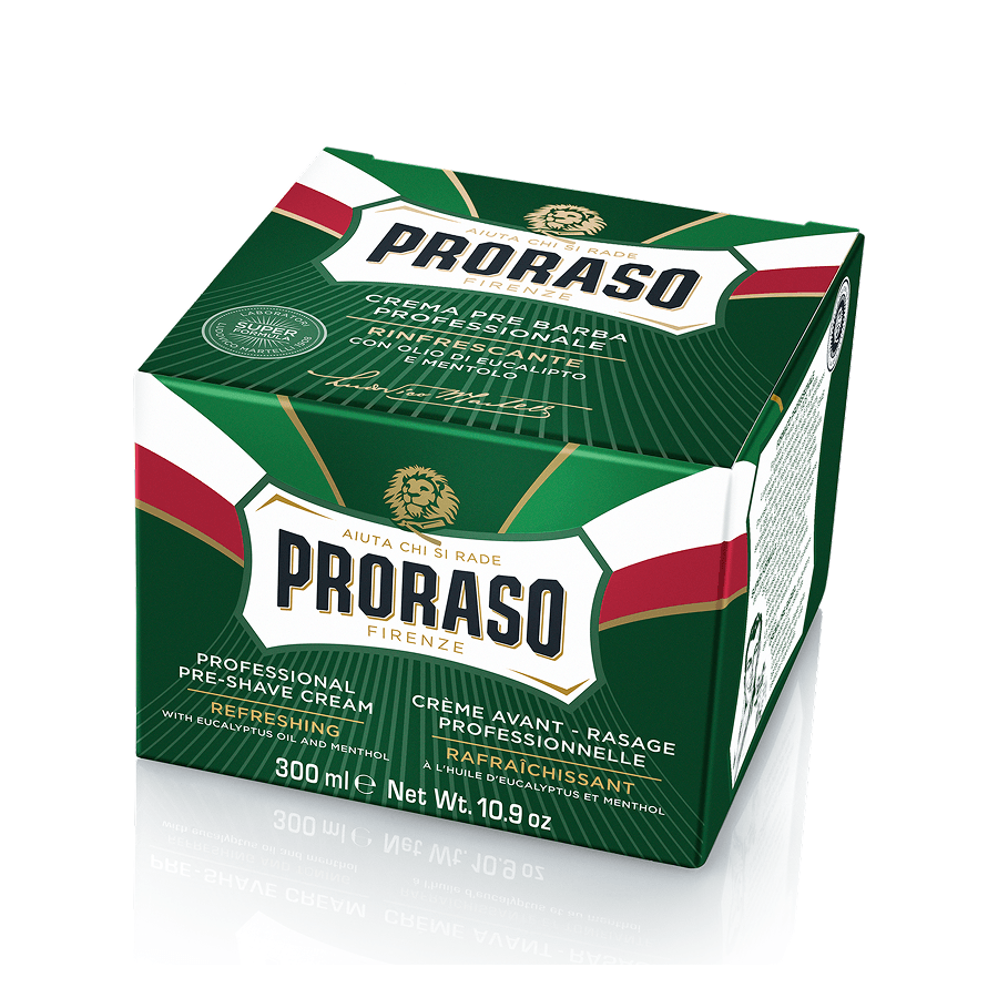 Crema Pre Afeitado Eucalipto y Mentol Profesional - ttaiomayoreo