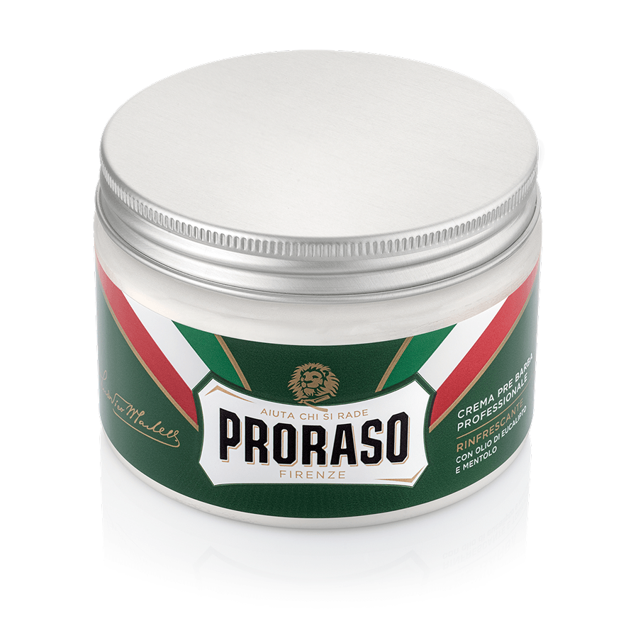 Crema Pre Afeitado Eucalipto y Mentol Profesional - ttaiomayoreo