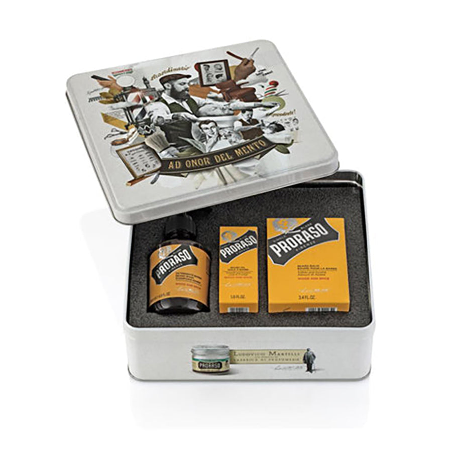 Kit para Barba Madera y Especias