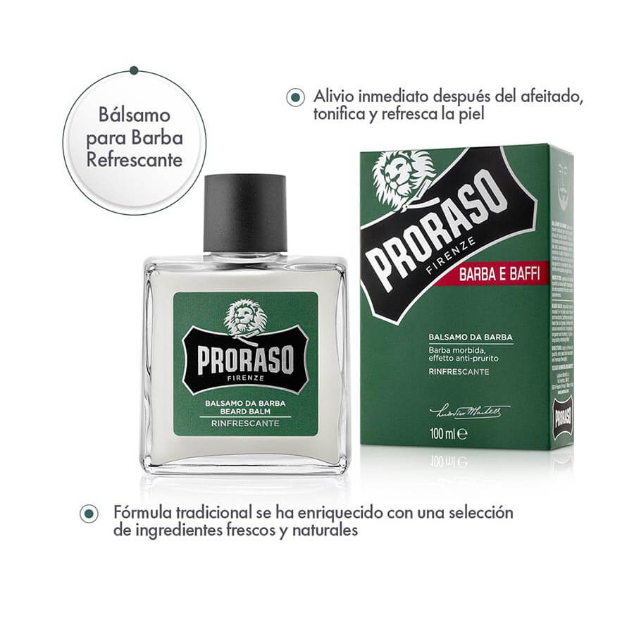 Bálsamo para Barba Refrescante - ttaiomayoreo