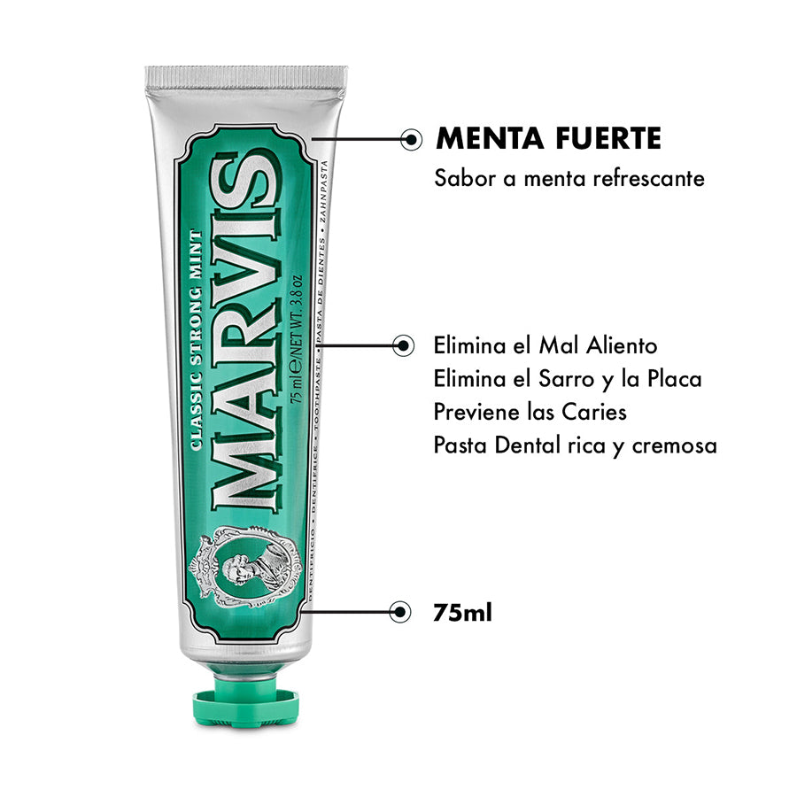 Pasta de Dientes Menta Fuerte 25 ml - ttaiomayoreo