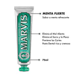 Pasta de Dientes Menta Fuerte Caja 6 Piezas - ttaiomayoreo