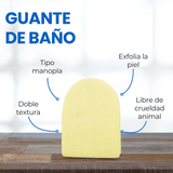 Guante Tipo Manopla para Baño - ttaiomayoreo