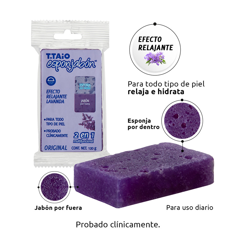Esponjabon Lavanda - ttaiomayoreo
