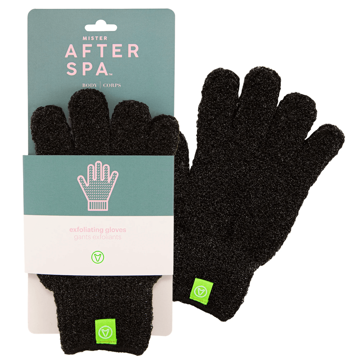 2 Guantes exfoliantes para baño Mister - ttaiomayoreo