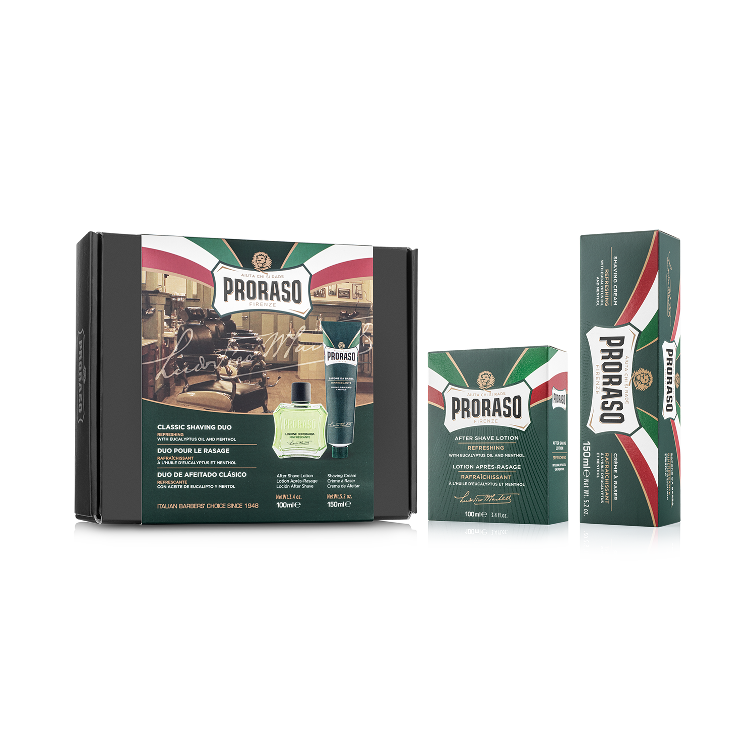 Kit para Afeitar Duo Refrescante - ttaiomayoreo