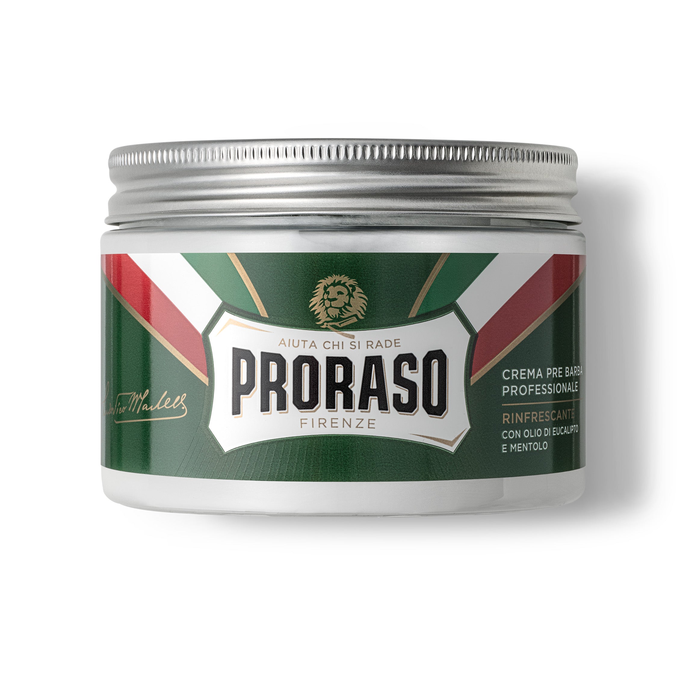 Crema Pre Afeitado Eucalipto y Mentol Profesional