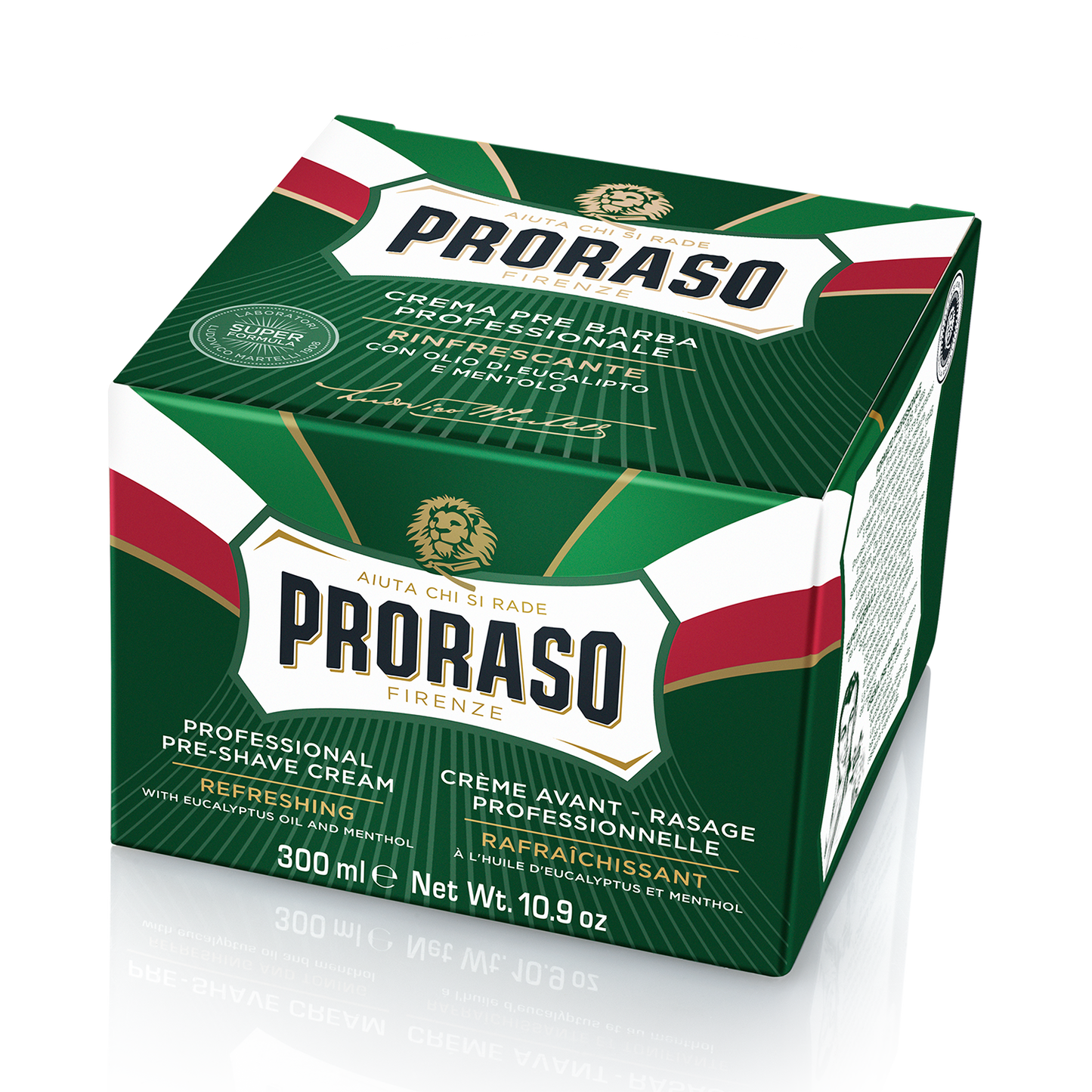 Crema Pre Afeitado Eucalipto y Mentol Profesional - ttaiomayoreo