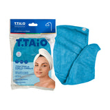 Toga Toalla Para Secado Rapido Cabello Color Azul - ttaiomayoreo
