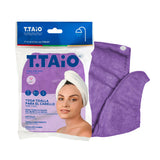 Toga Toalla Para Secado Rapido Cabello Color Morado - ttaiomayoreo