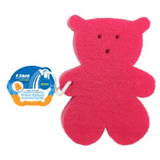 Esponja suajada en forma de oso de doble textura - ttaiomayoreo