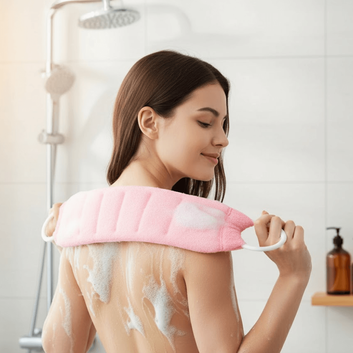 Toalla Rígida con Argollas para Baño y Masaje - ttaiomayoreo
