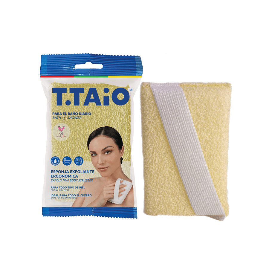 Esponja Exfoliante Ergonómica para Baño y Masaje - ttaiomayoreo