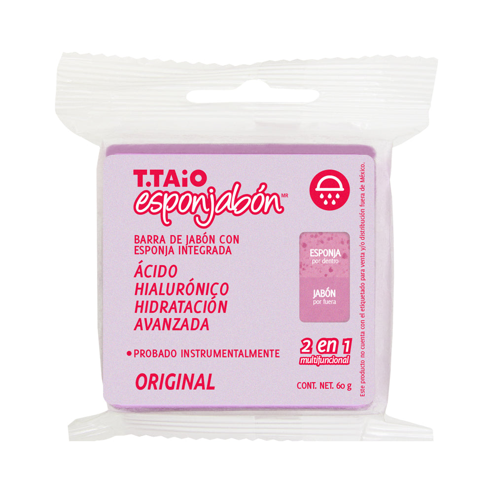 Mini Esponjabón Acido Hialuronico - ttaiomayoreo