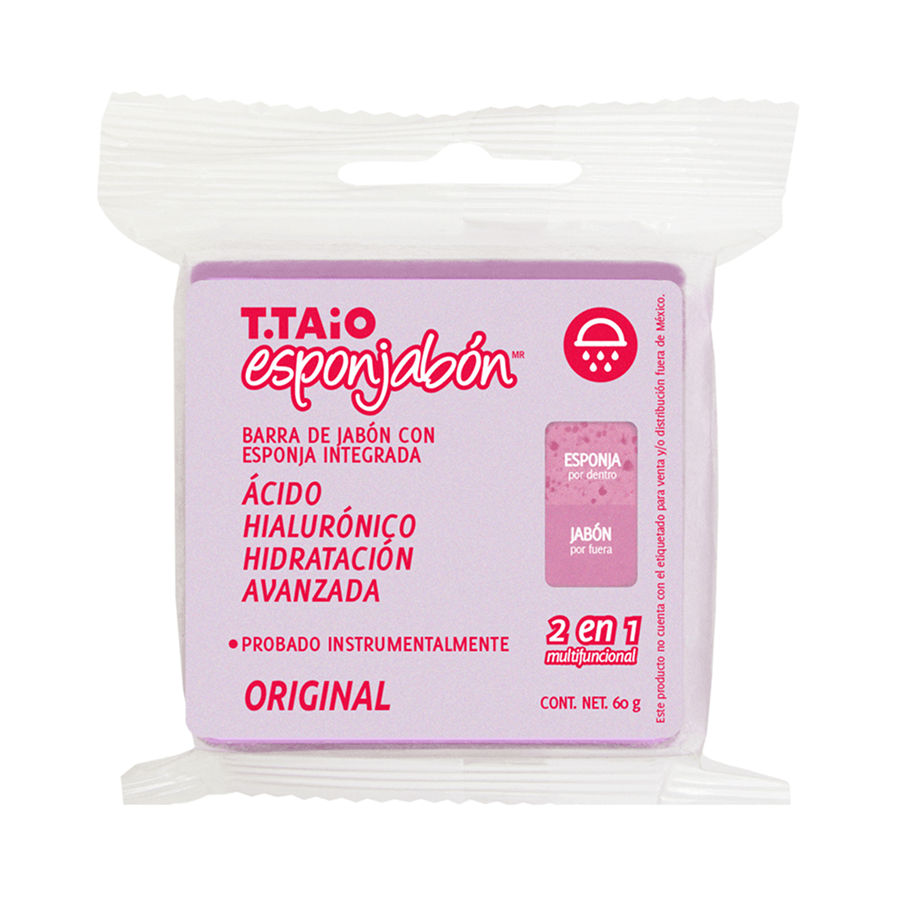 Mini Esponjabón Acido Hialuronico - ttaiomayoreo