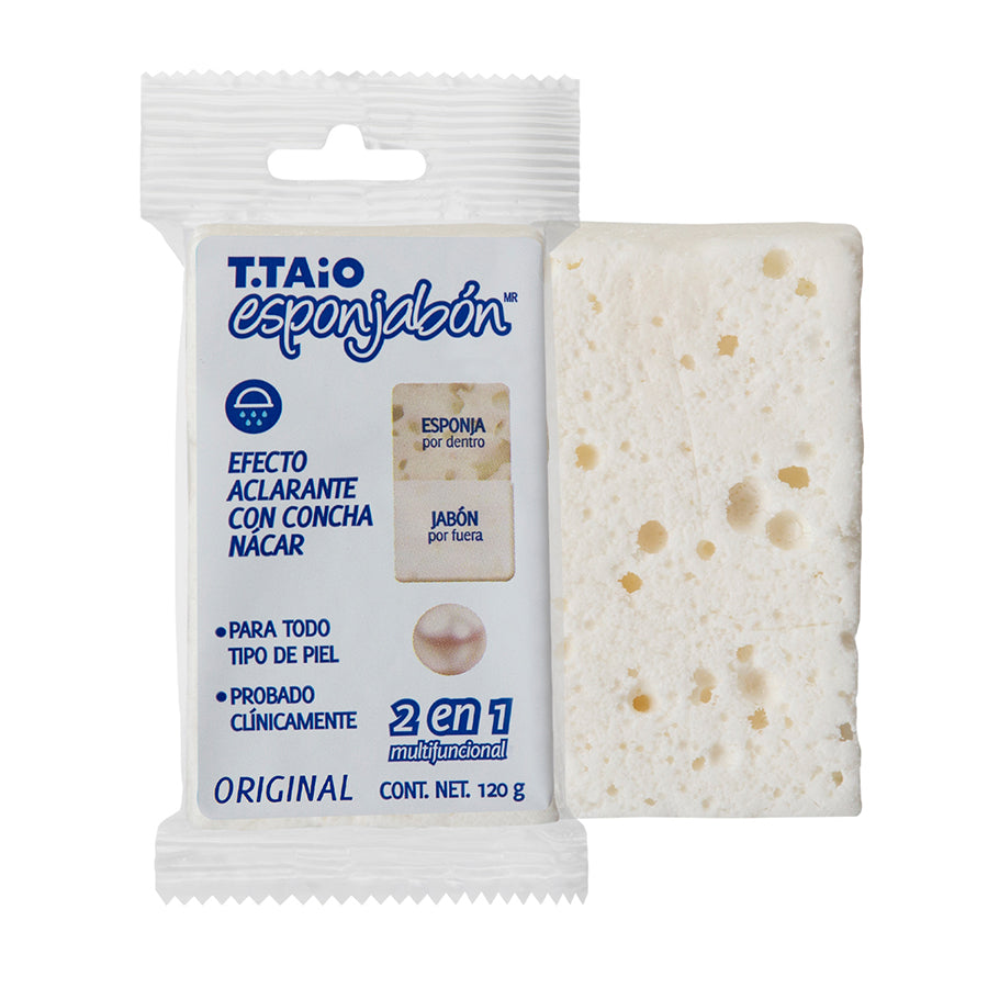 Esponjabón Concha Nácar - ttaiomayoreo