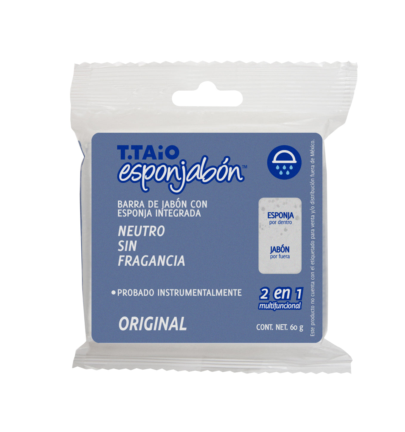 Mini Esponjabón Neutro - ttaiomayoreo