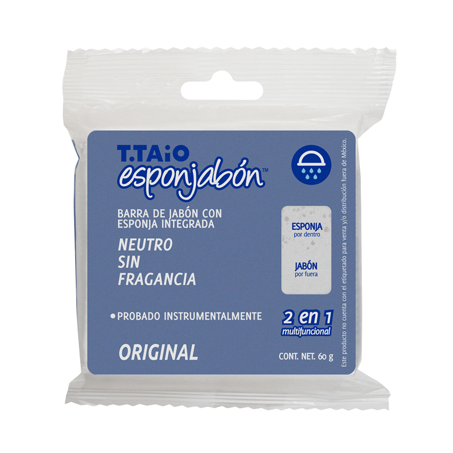 Mini Esponjabón Neutro - ttaiomayoreo