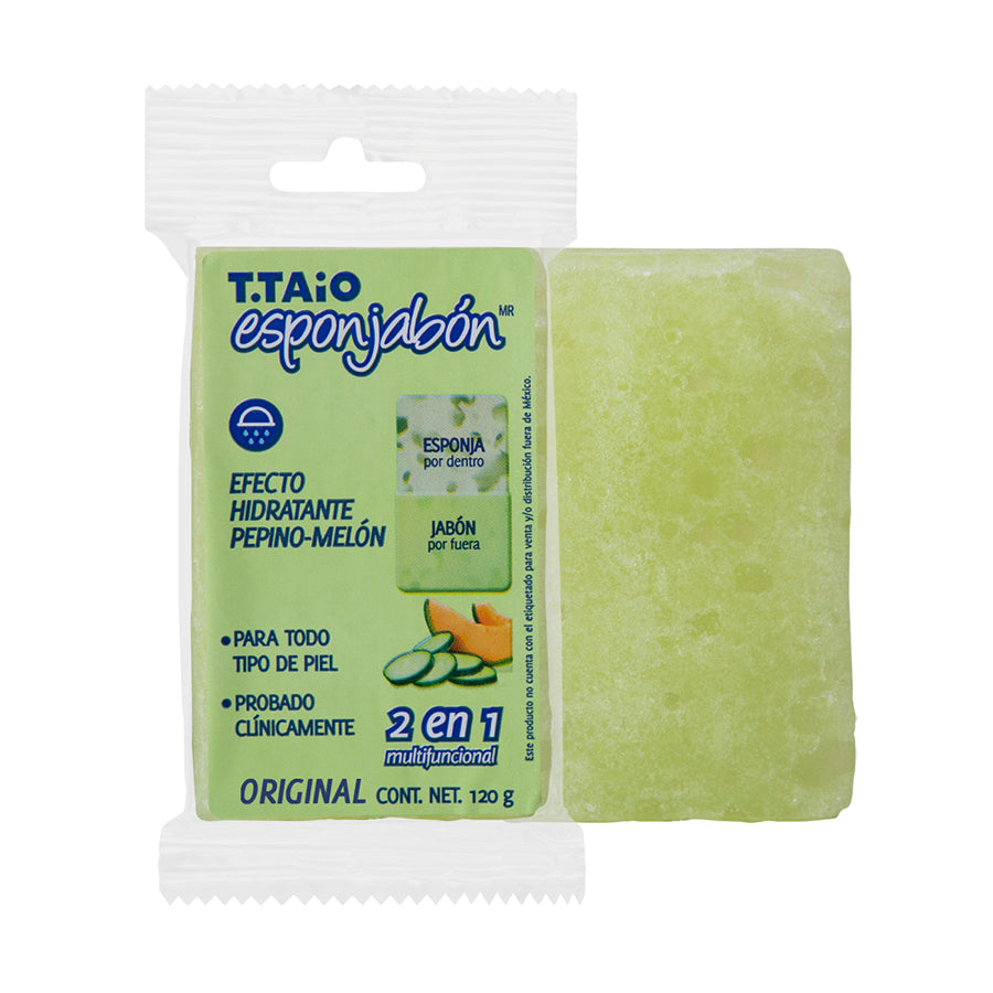 Esponjabon Pepino-Melón - ttaiomayoreo