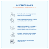 Esponja Rígida Corporal para Baño y Masaje - ttaiomayoreo