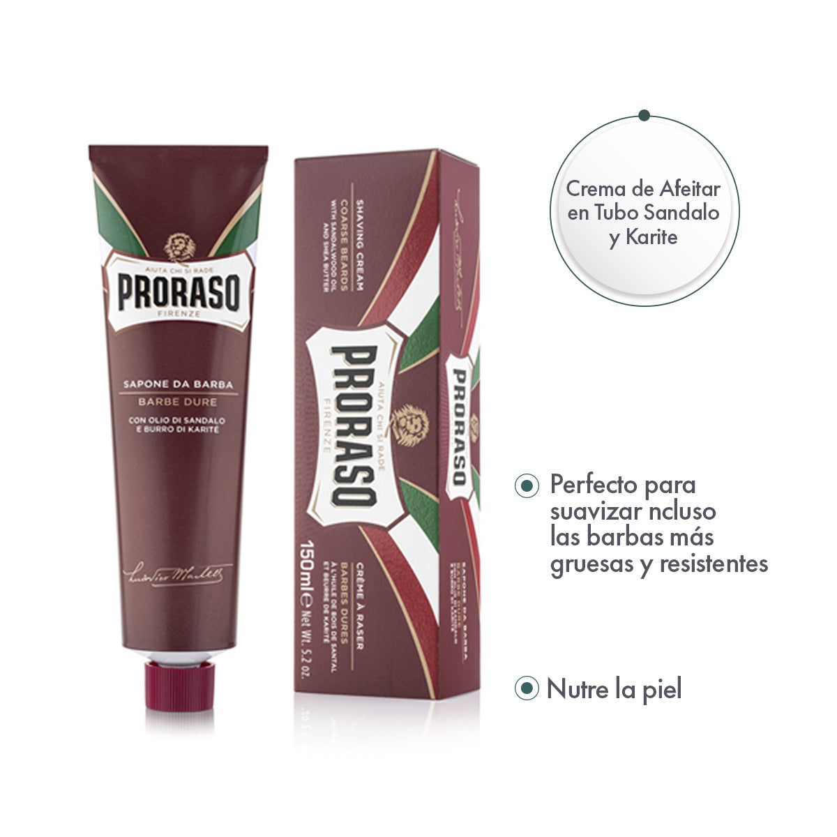 Jabón de Afeitar Sandalo y Karite 6 Piezas - ttaiomayoreo