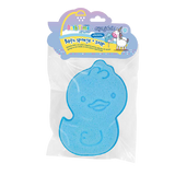 Esponja de baño Patito con jabón y aroma de algodón de azúcar - esponjabon